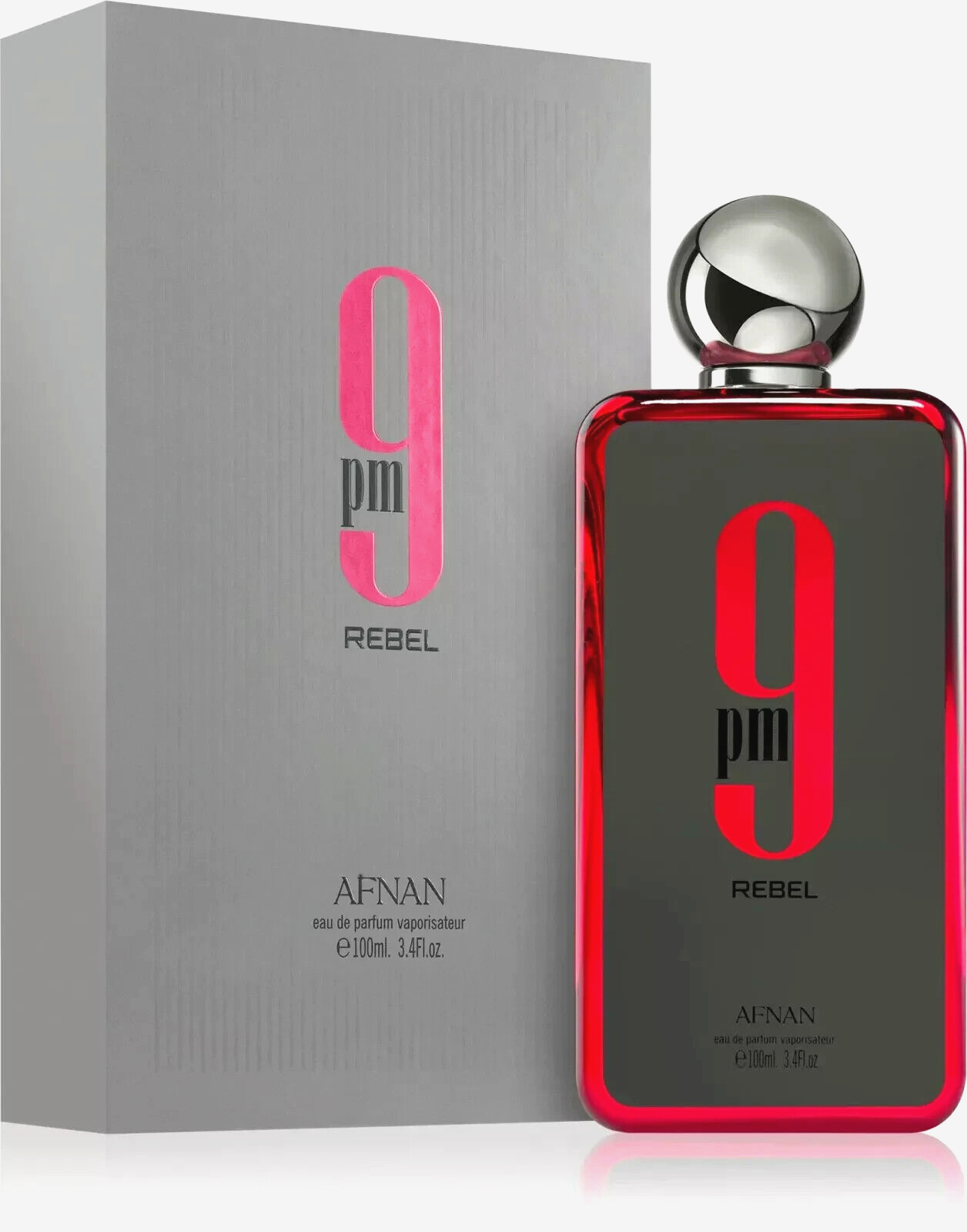 Afnan 9pm Rebel 3.4oz Edp U